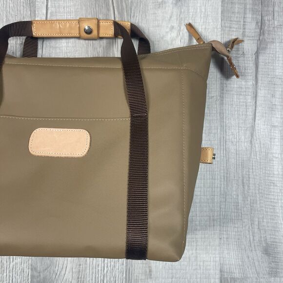 NEW Jon Hart Cooler Saddle Coated Canvas Khaki Sand Tan Western Texas Ice Chest - Picture 3 of 11